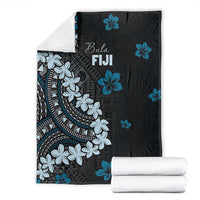 Bula Fiji Women's Day Blanket Indigo Masi Tapa