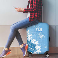 Bula Fiji Women's Day Luggage Cover Turquoise Masi Tapa LT7