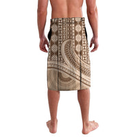 Bula Fiji Vintage Tapa Lavalava Kaivity Masi Wave Motifs - Mocha LT7 - Polynesian Pride