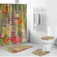 Mahalo Hawaii - Ka Pule a ka Haku Bathroom Set Tropical Flowers