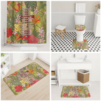Mahalo Hawaii - Ka Pule a ka Haku Bathroom Set Tropical Flowers
