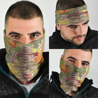 Mahalo Hawaii - Ka Pule a ka Haku Neck Gaiter Tropical Flowers