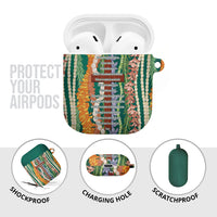 Mahalo Hawaii - Ka Pule a ka Haku AirPods Case Mixed Lei