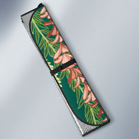 Mahalo Hawaii - Ka Pule a ka Haku Auto Sun Shade Mixed Lei