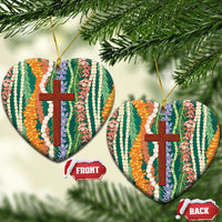 Mahalo Hawaii - Ka Pule a ka Haku Ceramic Ornament Mixed Lei