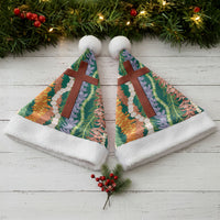 Mahalo Hawaii - Ka Pule a ka Haku Christmas Santa Hat Mixed Lei
