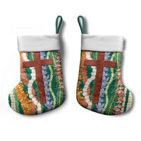 Mahalo Hawaii - Ka Pule a ka Haku Christmas Stocking Mixed Lei
