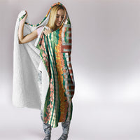 Mahalo Hawaii - Ka Pule a ka Haku Hooded Blanket Mixed Lei