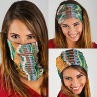 Mahalo Hawaii - Ka Pule a ka Haku Neck Gaiter Mixed Lei