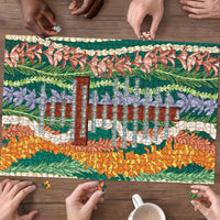 Mahalo Hawaii - Ka Pule a ka Haku Puzzle Mixed Lei