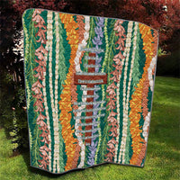 Mahalo Hawaii - Ka Pule a ka Haku Quilt Mixed Lei