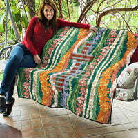 Mahalo Hawaii - Ka Pule a ka Haku Quilt Mixed Lei