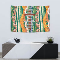 Mahalo Hawaii - Ka Pule a ka Haku Tapestry Mixed Lei