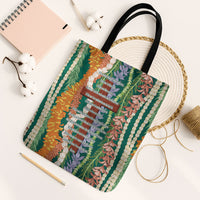 Mahalo Hawaii - Ka Pule a ka Haku Tote Bag Mixed Lei
