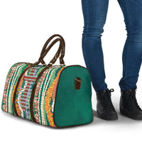 Mahalo Hawaii - Ka Pule a ka Haku Travel Bag Mixed Lei