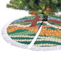 Mahalo Hawaii - Ka Pule a ka Haku Tree Skirt Mixed Lei