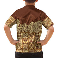Niue Hiapo Motif Hawaiian Shirt Tapa Classic LT7 - Polynesian Pride