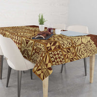 Niue Hiapo Motif Tablecloth Tapa Classic LT7 - Polynesian Pride