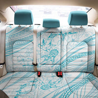 Sharks Couple Dreamy Polynesians Floral Sea Back Car Seat Cover Turquoise LT7 - Polynesian Pride