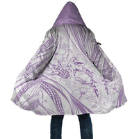 Sharks Couple Dreamy Polynesians Floral Sea Cloak Lilac LT7 Unisex Lilac - Polynesian Pride