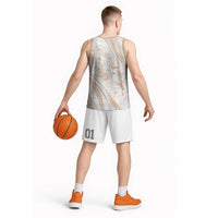 Sharks Couple Dreamy Polynesians Floral Sea Basketball Jersey Hazel LT7 - Polynesian Pride