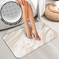 Sharks Couple Dreamy Polynesians Floral Sea Bathroom Set Hazel - Polynesian Pride