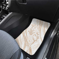 Sharks Couple Dreamy Polynesians Floral Sea Car Mats Hazel LT7 - Polynesian Pride