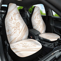 Sharks Couple Dreamy Polynesians Floral Sea Car Seat Cover Hazel LT7 One Size Hazel - Polynesian Pride