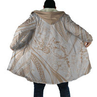 Sharks Couple Dreamy Polynesians Floral Sea Cloak Hazel LT7 - Polynesian Pride