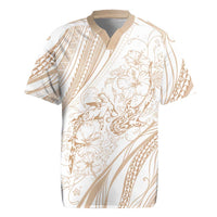 Sharks Couple Dreamy Polynesians Floral Sea Rugby Jersey Hazel - Polynesian Pride