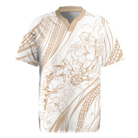 Sharks Couple Dreamy Polynesians Floral Sea Rugby Jersey Hazel LT7 Hazel - Polynesian Pride