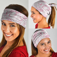 Sharks Couple Dreamy Polynesians Floral Sea Neck Gaiter Pink LT7 - Polynesian Pride