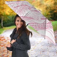 Sharks Couple Dreamy Polynesians Floral Sea Umbrella Pink LT7 - Polynesian Pride