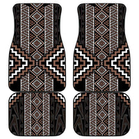 Classic Tukutuku Pattern Aotearoa Car Mats Niho Taniwha and Puhoro Motifs LT7 - Polynesian Pride