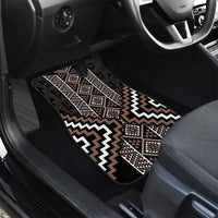 Classic Tukutuku Pattern Aotearoa Car Mats Niho Taniwha and Puhoro Motifs LT7 - Polynesian Pride