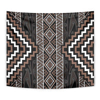 Classic Tukutuku Pattern Aotearoa Tapestry Niho Taniwha and Puhoro Motifs