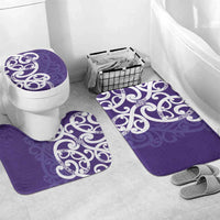 Violet Green Maori Bathroom Set Koru Kowhaiwhai - Polynesian Pride