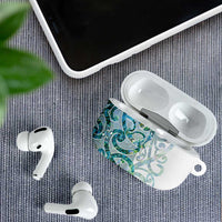 Paua Shell Maori AirPods Case Koru Kowhaiwhai LT7 - Polynesian Pride