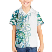 Paua Shell Maori Hawaiian Shirt Koru Kowhaiwhai LT7 - Polynesian Pride