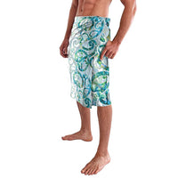 Paua Shell Maori Lavalava Koru Kowhaiwhai LT7 - Polynesian Pride