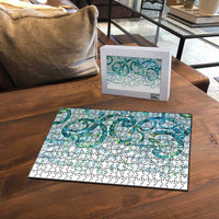 Paua Shell Maori Puzzle Koru Kowhaiwhai LT7 - Polynesian Pride