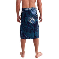 Father's Day Polynesian Pattern Lavalava Tropical Humpback Whale - Navy LT7 - Polynesian Pride
