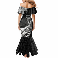 Personalised Polynesian Mermaid Dress Bulldog With Polynesian Patterns LT7 - Polynesian Pride