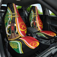 Ni-Vanuatu Indipendens Dei Celebretem Car Seat Cover Yumi Yumi Yumi LT7 One Size Multicolor - Polynesian Pride