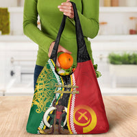 Ni-Vanuatu Indipendens Dei Celebretem Grocery Bag Yumi Yumi Yumi LT7 - Polynesian Pride