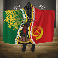 Ni-Vanuatu Indipendens Dei Celebretem Hooded Blanket Yumi Yumi Yumi LT7 - Polynesian Pride