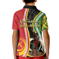 Ni-Vanuatu Indipendens Dei Celebretem Kid Polo Shirt Yumi Yumi Yumi LT7 - Polynesian Pride