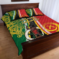 Ni-Vanuatu Indipendens Dei Celebretem Quilt Bed Set Yumi Yumi Yumi LT7 - Polynesian Pride