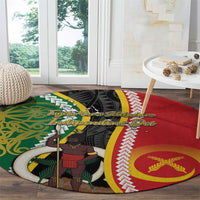 Ni-Vanuatu Indipendens Dei Celebretem Round Carpet Yumi Yumi Yumi LT7 - Polynesian Pride