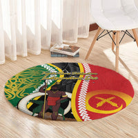 Ni-Vanuatu Indipendens Dei Celebretem Round Carpet Yumi Yumi Yumi LT7 - Polynesian Pride